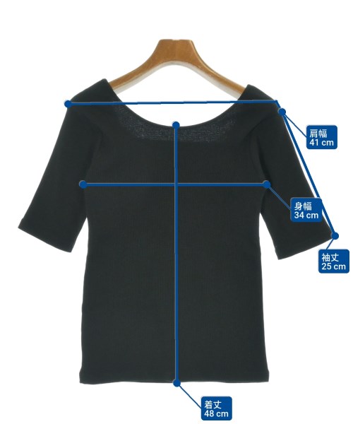 LOWRYS FARM（ローリーズファーム）Tシャツ・カットソー 黒 サイズ:M レディース/2200676664065