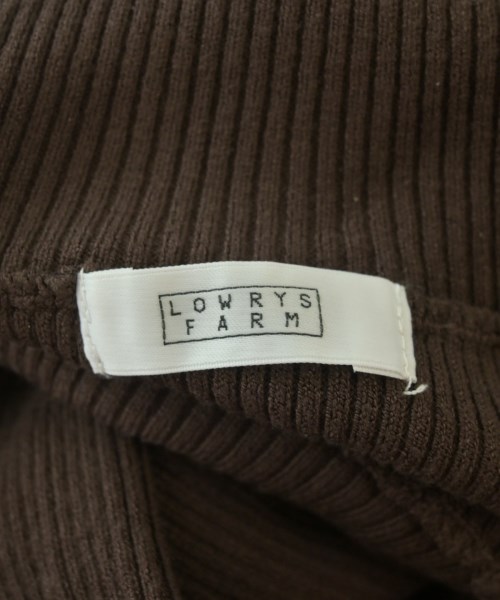 LOWRYS FARM（ローリーズファーム）ニット・セーター 茶 サイズ:F レディース/2200680030245