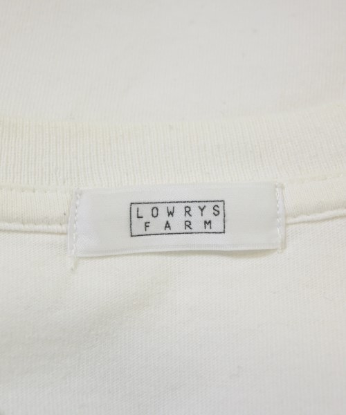 LOWRYS FARM（ローリーズファーム）Tシャツ・カットソー 白 サイズ:F レディース/2200685782316