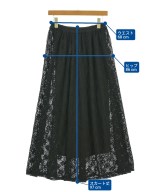 LOWRYS FARM（ローリーズファーム）ロング・マキシ丈スカート 黒 サイズ:F レディース/2200685232026