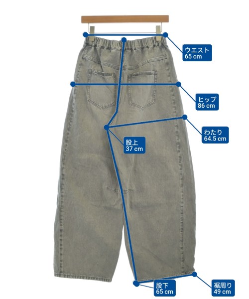 LOWRYS FARM（ローリーズファーム）デニムパンツ グレー サイズ:M レディース/2200684351063