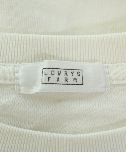 LOWRYS FARM（ローリーズファーム）Tシャツ・カットソー 白 サイズ:F レディース/2200684351070