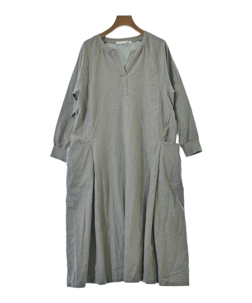 Blanc Bleu Minuit(ブランブルーミニュイ)ワンピース グレー サイズ:F/2200659995056