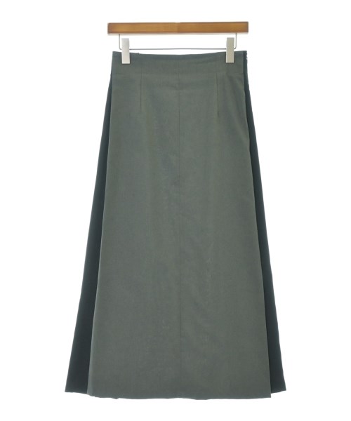 Blanc Bleu Minuit(ブランブルーミニュイ)ロング・マキシ丈スカート グレー サイズ:F/2200645066036