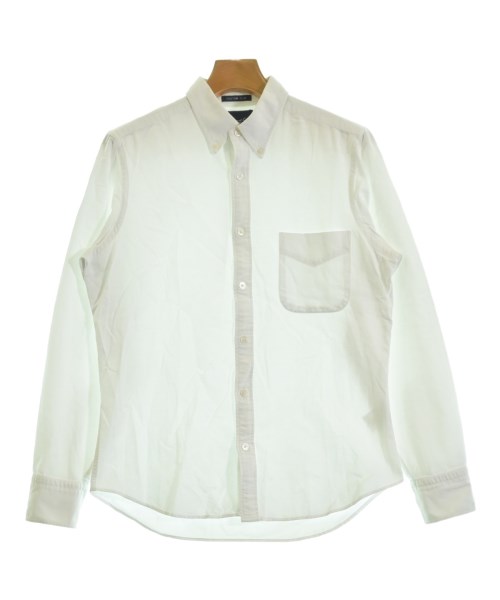 LAPIS BEAMS(ラピスビームス)カジュアルシャツ 白 サイズ:M/2200669245042