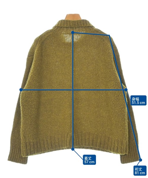 pas de calais（パドカレ）ニット・セーター 茶 サイズ:36(S位) レディース/2200638232066