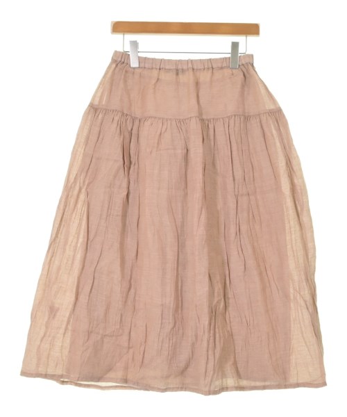 pas de calais（パドカレ）ロング・マキシ丈スカート ピンク サイズ:36(S位) レディース/2200626888084