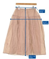 pas de calais（パドカレ）ロング・マキシ丈スカート ピンク サイズ:36(S位) レディース/2200626888084