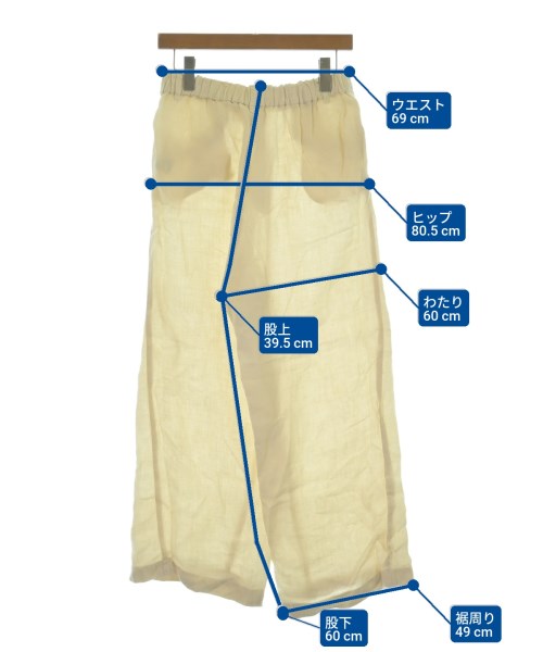 pas de calais（パドカレ）その他 ベージュ サイズ:34(XS位) レディース/2200632648054