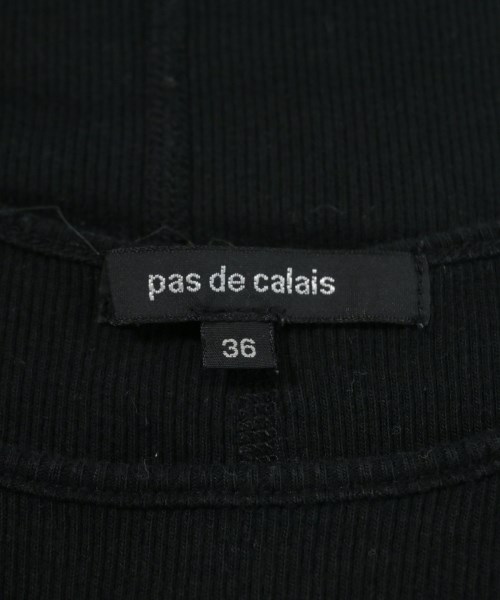 pas de calais（パドカレ）タンクトップ 黒 サイズ:36(S位) レディース/2200632648085