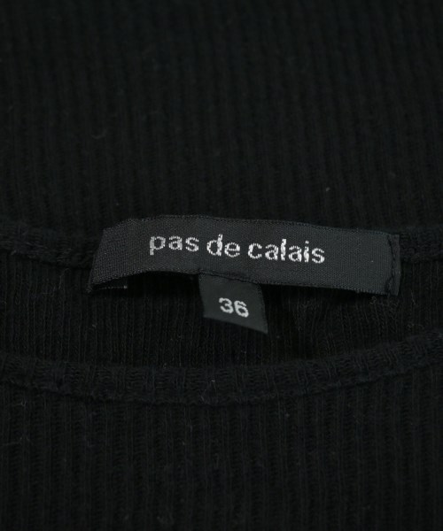 pas de calais（パドカレ）タンクトップ 黒 サイズ:36(S位) レディース/2200632648092