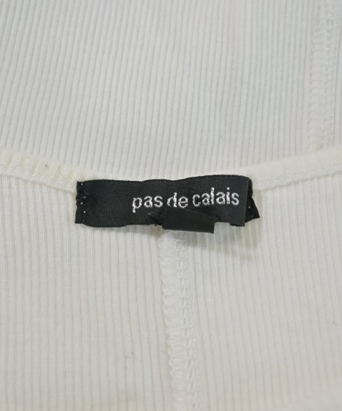 pas de calais（パドカレ）タンクトップ 白 サイズ:36(S位) レディース/2200632648108