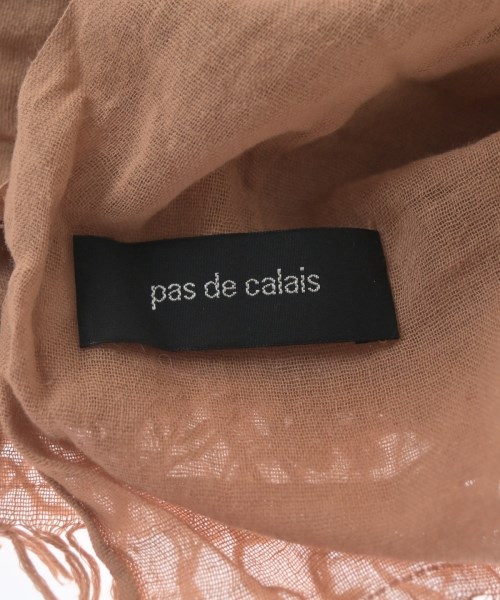 pas de calais（パドカレ）ストール ピンク サイズ:- レディース/2200632648160