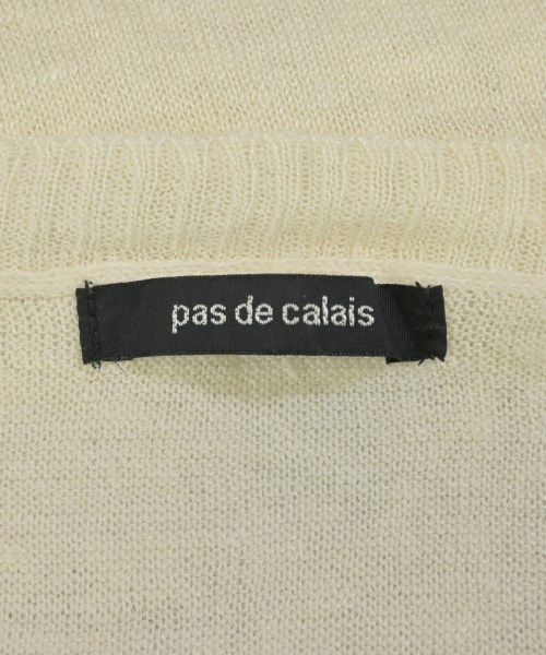 pas de calais（パドカレ）ニット・セーター 白 サイズ:38(M位) レディース/2200623407066