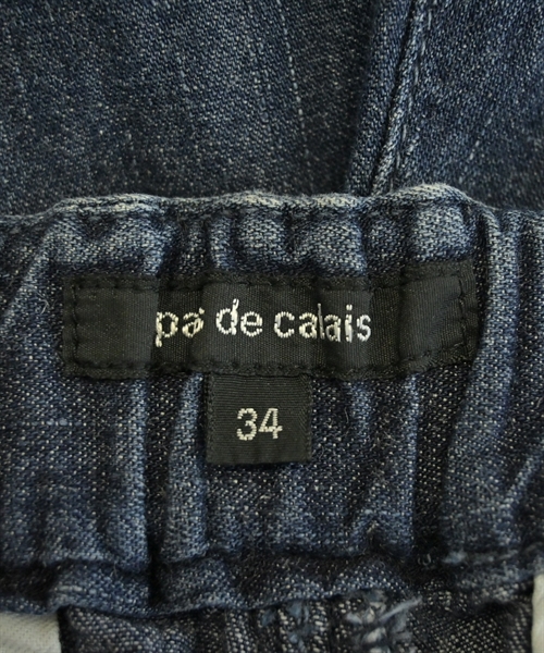 pas de calais（パドカレ）デニムパンツ 青 サイズ:34(XS位) レディース/2200625606023