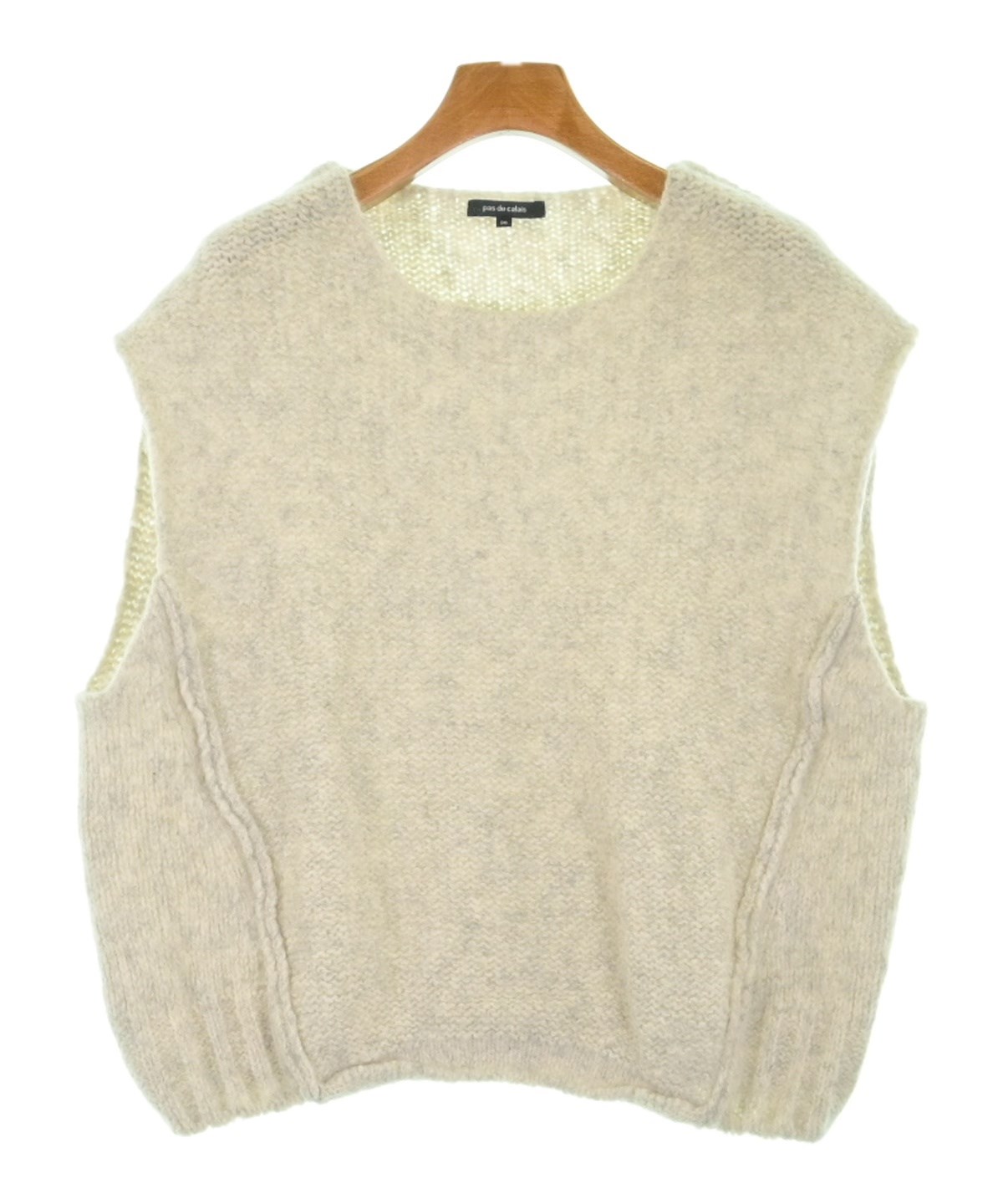 パドカレダウンベスト pas de calais(パドカレ) レディースのダウンジャケット・ダウンベスト