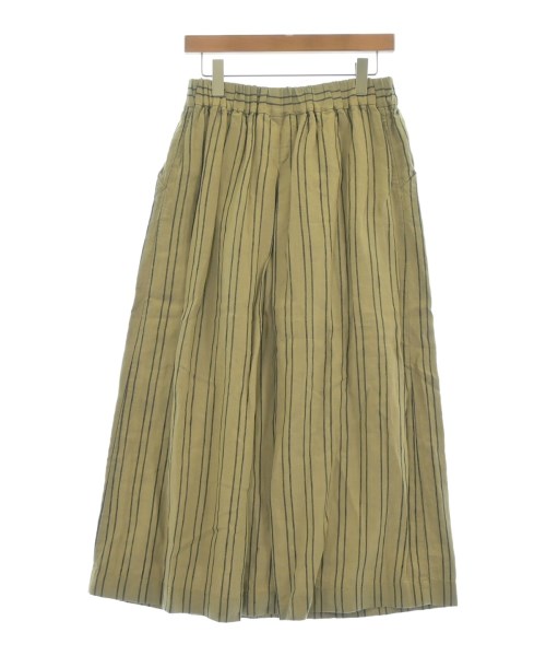 pas de calais（パドカレ）ロング・マキシ丈スカート カーキ サイズ:36(S位) レディース/2200616445075