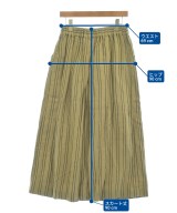 pas de calais（パドカレ）ロング・マキシ丈スカート カーキ サイズ:36(S位) レディース/2200616445075