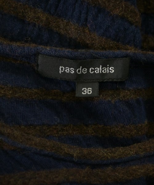 pas de calais（パドカレ）ニット・セーター 紺 サイズ:36(S位) レディース/2200634506116