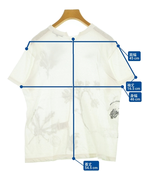 pas de calais（パドカレ）Tシャツ・カットソー 白 サイズ:36(S位) レディース/2200612571150