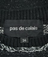 pas de calais（パドカレ）スウェット 黒 サイズ:34(XS位) レディース/2200613437080