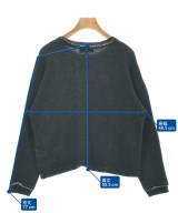pas de calais（パドカレ）スウェット 黒 サイズ:34(XS位) レディース/2200613437080