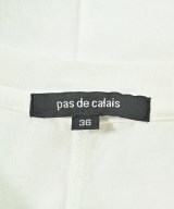 pas de calais（パドカレ）Tシャツ・カットソー 白 サイズ:36(S位) レディース/2200613437103