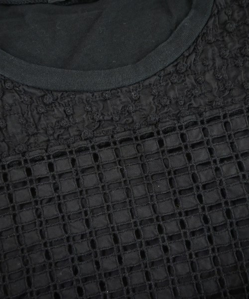 pas de calais（パドカレ）Tシャツ・カットソー 黒 サイズ:36(S位) レディース/2200612178069