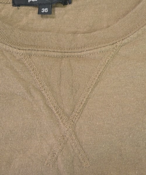 pas de calais（パドカレ）Tシャツ・カットソー 茶 サイズ:36(S位) レディース/2200612178083