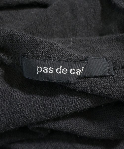 pas de calais（パドカレ）ニット・セーター 黒 サイズ:38(M位) レディース/2200615919058