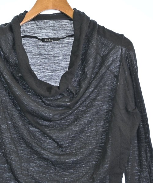 pas de calais（パドカレ）ニット・セーター 黒 サイズ:38(M位) レディース/2200615919058