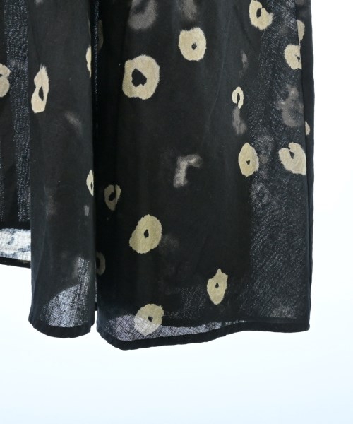 pas de calais（パドカレ）シャツワンピース 黒 サイズ:36(S位) レディース/2200669072013