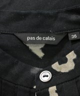 pas de calais（パドカレ）シャツワンピース 黒 サイズ:36(S位) レディース/2200669072013