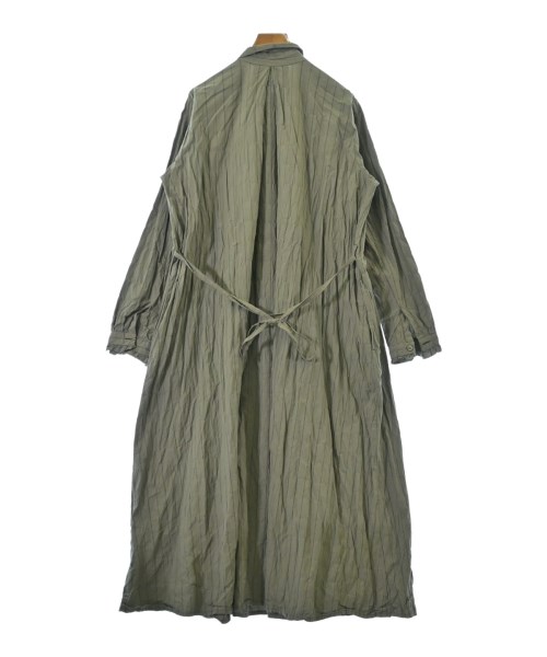 pas de calais（パドカレ）シャツワンピース カーキ サイズ:36(S位) レディース/2200669072020