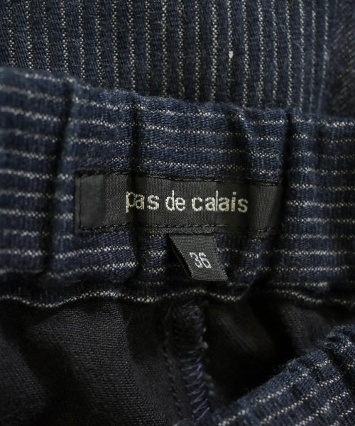 pas de calais（パドカレ）デニムパンツ 紺 サイズ:36(S位) レディース/2200669072105