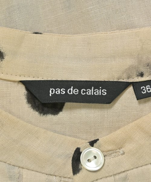 pas de calais（パドカレ）シャツワンピース ベージュ サイズ:36(S位) レディース/2200670313044