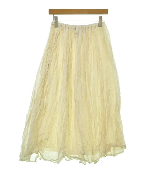 pas de calais（パドカレ）ロング・マキシ丈スカート 白 サイズ:36(S位) レディース/2200670313051