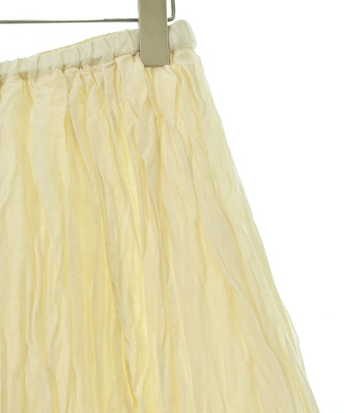 pas de calais（パドカレ）ロング・マキシ丈スカート 白 サイズ:36(S位) レディース/2200670313051