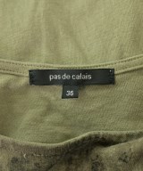 pas de calais（パドカレ）Tシャツ・カットソー カーキ サイズ:36(S位) レディース/2200670313082