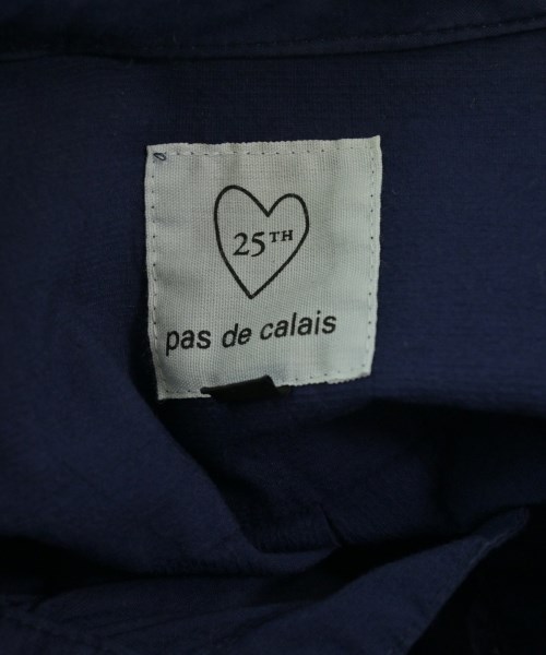 pas de calais（パドカレ）ブラウス 紺 サイズ:36(S位) レディース/2200670313099