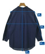 pas de calais（パドカレ）ブラウス 紺 サイズ:36(S位) レディース/2200670313099