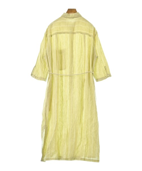 pas de calais（パドカレ）ワンピース 黄 サイズ:36(S位) レディース/2200674309111