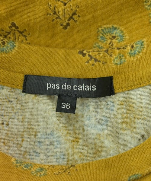 pas de calais（パドカレ）ノースリーブ 黄 サイズ:36(S位) レディース/2200676530018