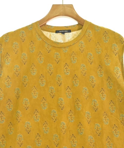pas de calais（パドカレ）ノースリーブ 黄 サイズ:36(S位) レディース/2200676530018