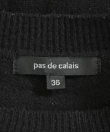 pas de calais（パドカレ）ニット・セーター 黒 サイズ:36(S位) レディース/2200681260023
