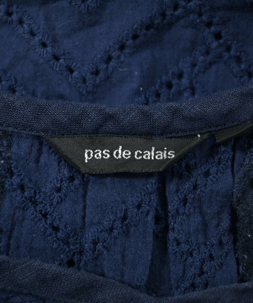 pas de calais（パドカレ）ブラウス 紺 サイズ:36(S位) レディース/2200681260078