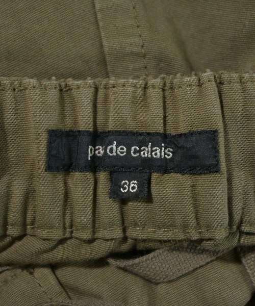 pas de calais（パドカレ）カーゴパンツ カーキ サイズ:36(S位) レディース/2200691353029