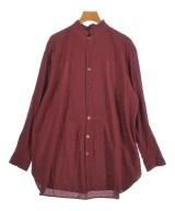pas de calais（パドカレ）ブラウス 赤 サイズ:36(S位) レディース/2200691353098