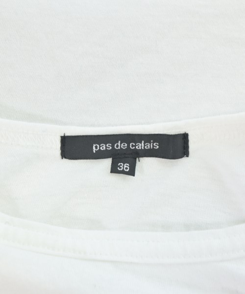 pas de calais（パドカレ）ノースリーブ 白 サイズ:36(S位) レディース/2200696074080