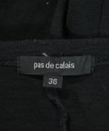 pas de calais（パドカレ）Tシャツ・カットソー 黒 サイズ:36(S位) レディース/2200654823026
